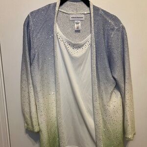 Alfred dunner Easter top size small